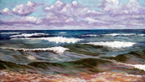 Lake Michigan horizon 2 (SOLD)